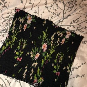 floral crop top